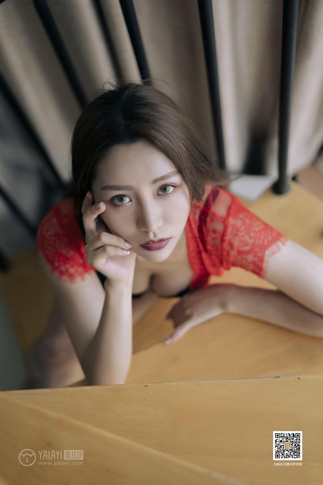 [YALAYI雅拉伊] 2019.08.27 No.381 红与黑芊芊(50)