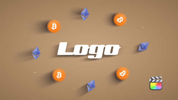 Bitcoin Crypto Logo - VideoHive 32948716