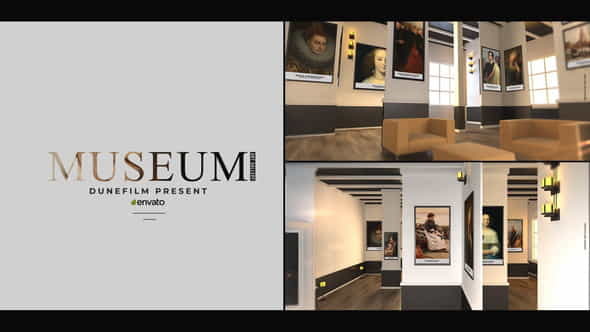 Museum Art Gallery - VideoHive 29853191