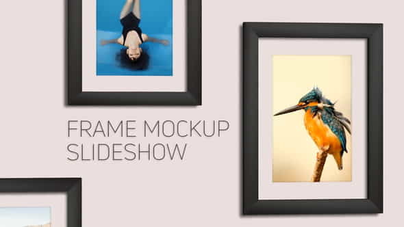Frame Mockup Slideshow - VideoHive 21446234