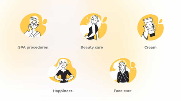Beauty Care Stone Pictures Concepts - VideoHive 49000892