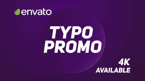 Typo Promo - VideoHive 22414587