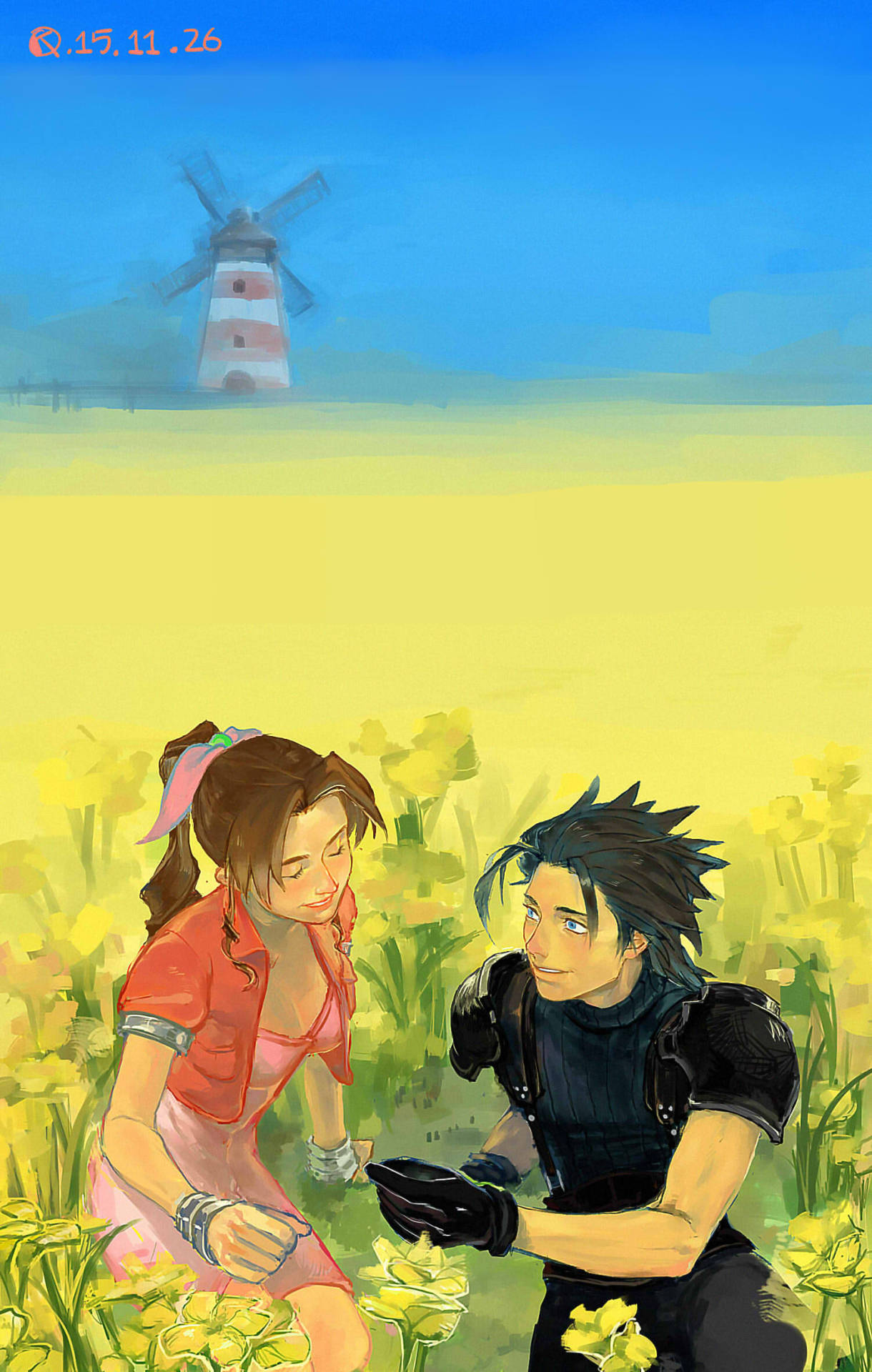 zack and aerith relationship