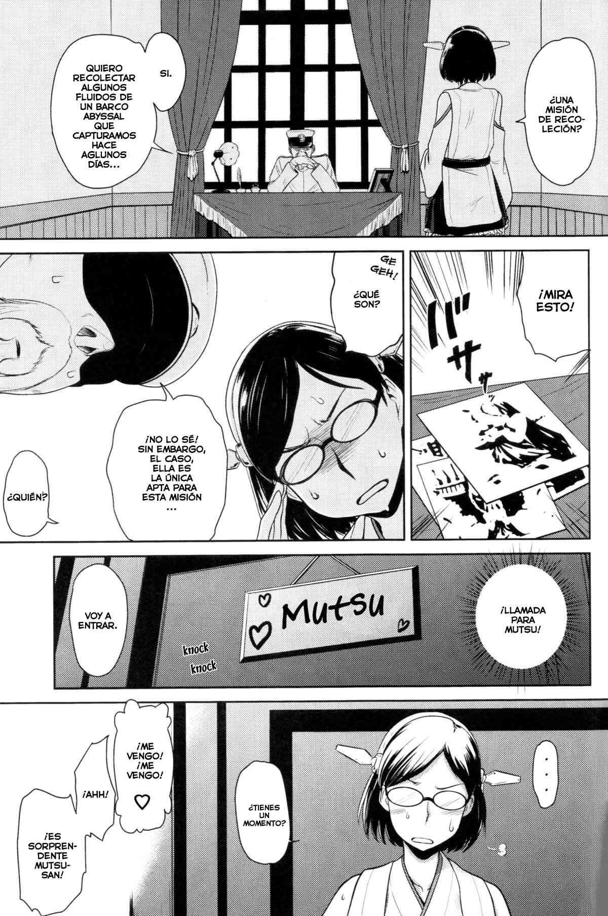 Slutty Mutsu-chan's Gathering Mission (Kantai Collection)