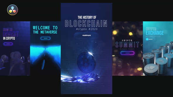 Crypto Instagram Stories - VideoHive 36670784