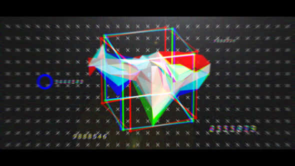 Glitch Cube Logo - VideoHive 19500502