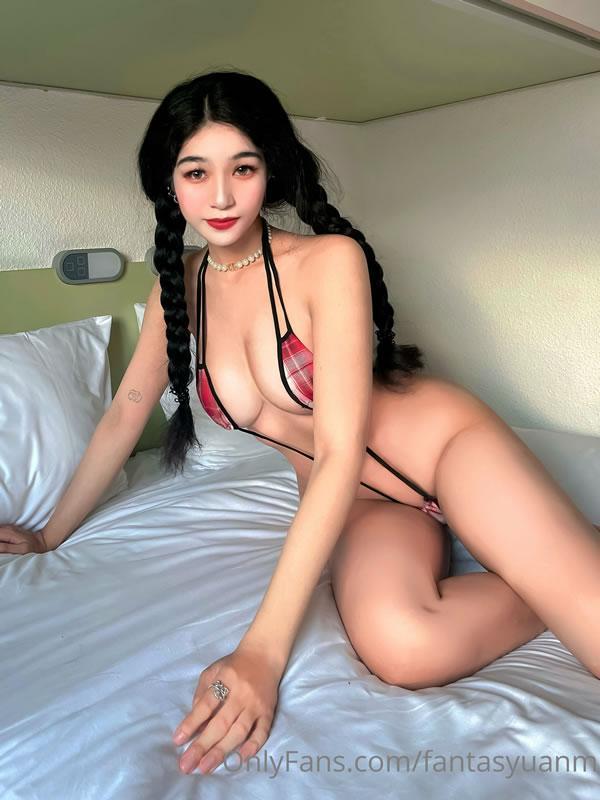 推特美女Selena垸垸@fantasyuanm私拍尺度图集(9)