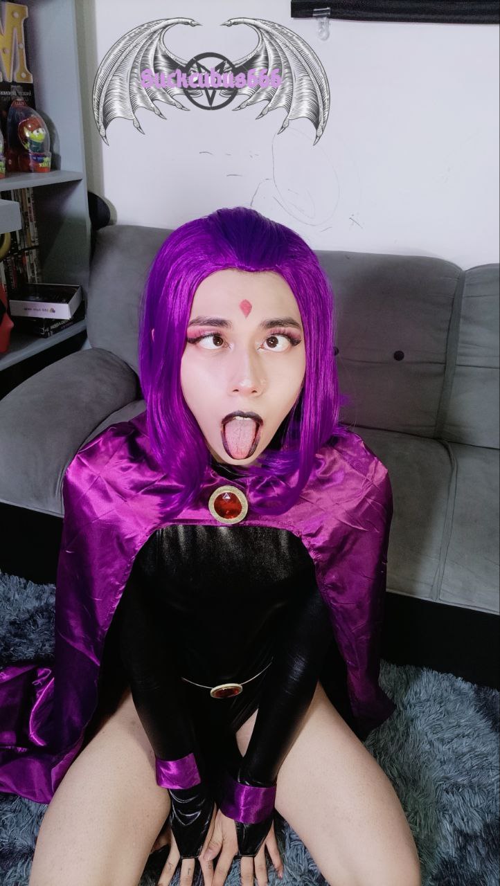 Succubus Trap Boy - Raven