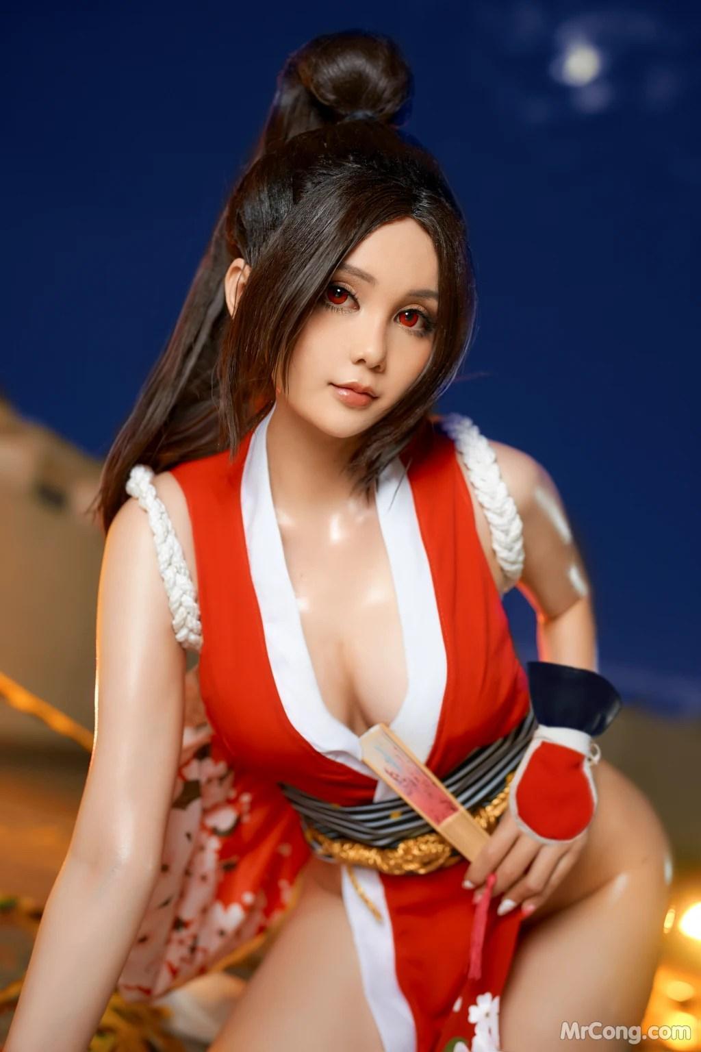 Coser@Joyce Lin: Mai Shiranui (40 photos)(10)