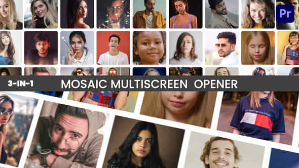 Mosaic Multi Screen - VideoHive 37818035