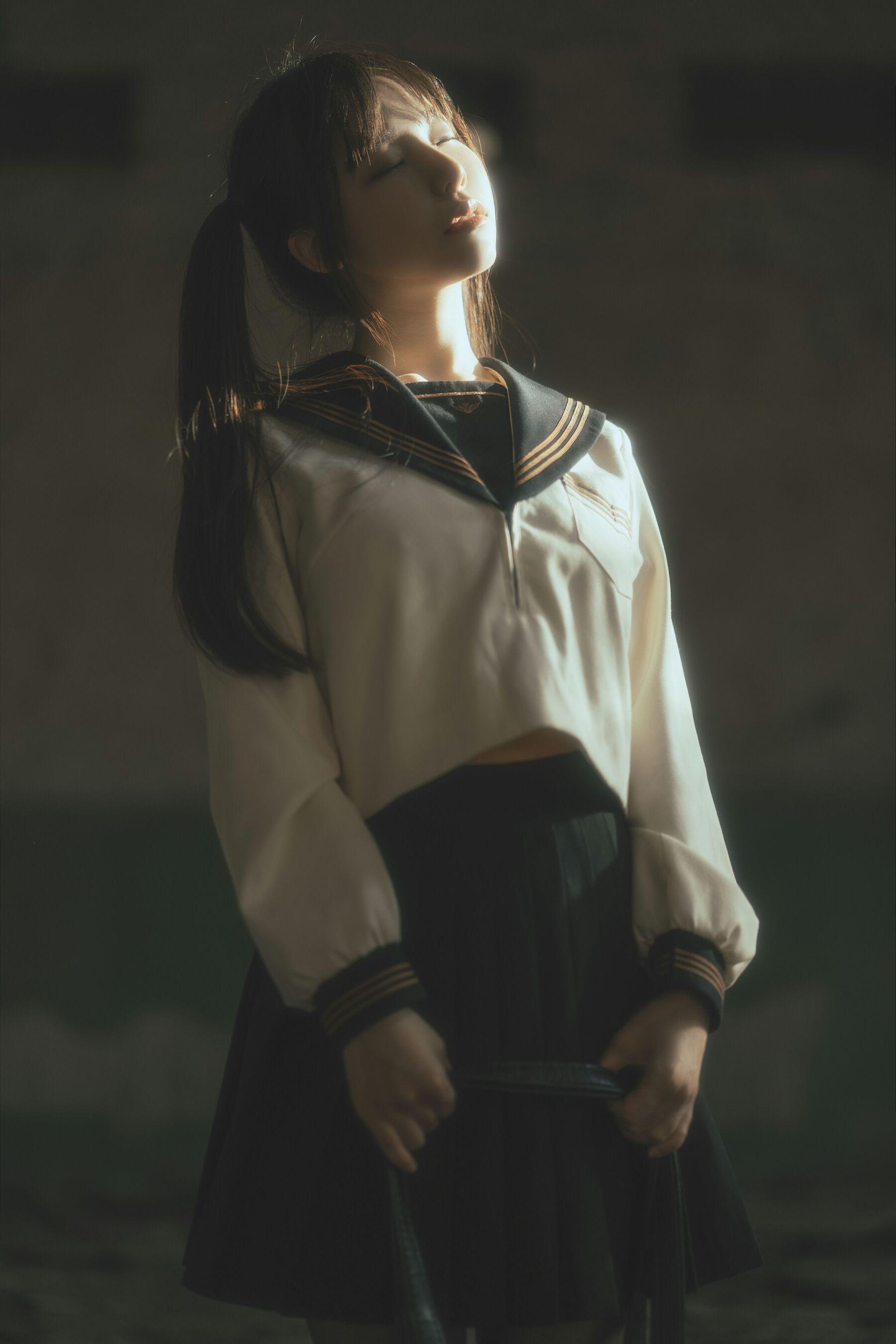 国模人体 六味帝皇酱《废墟JK》(26)