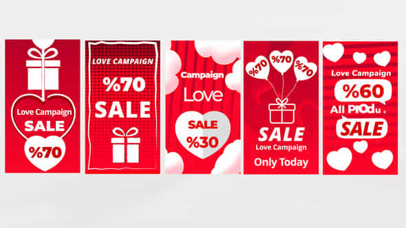 Love Sale Stories - VideoHive 48335403