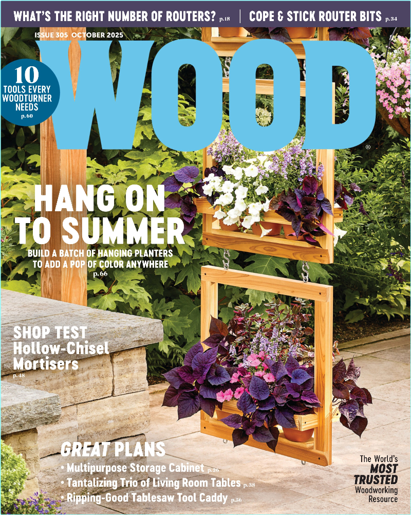 Wood Magazine Issue 305 October 2025
