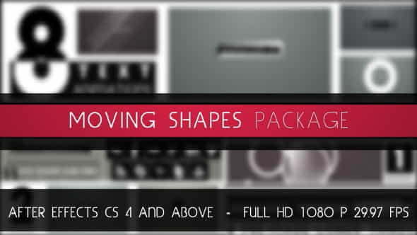 Moving Shapes Package - VideoHive 3004167