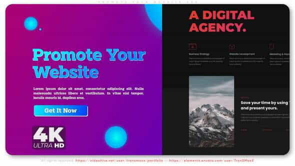Promote Your Website | Z22 - VideoHive 33164619