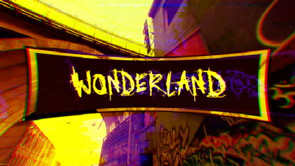 Wonderland (Glitch Art Slideshow) - VideoHive 15929551