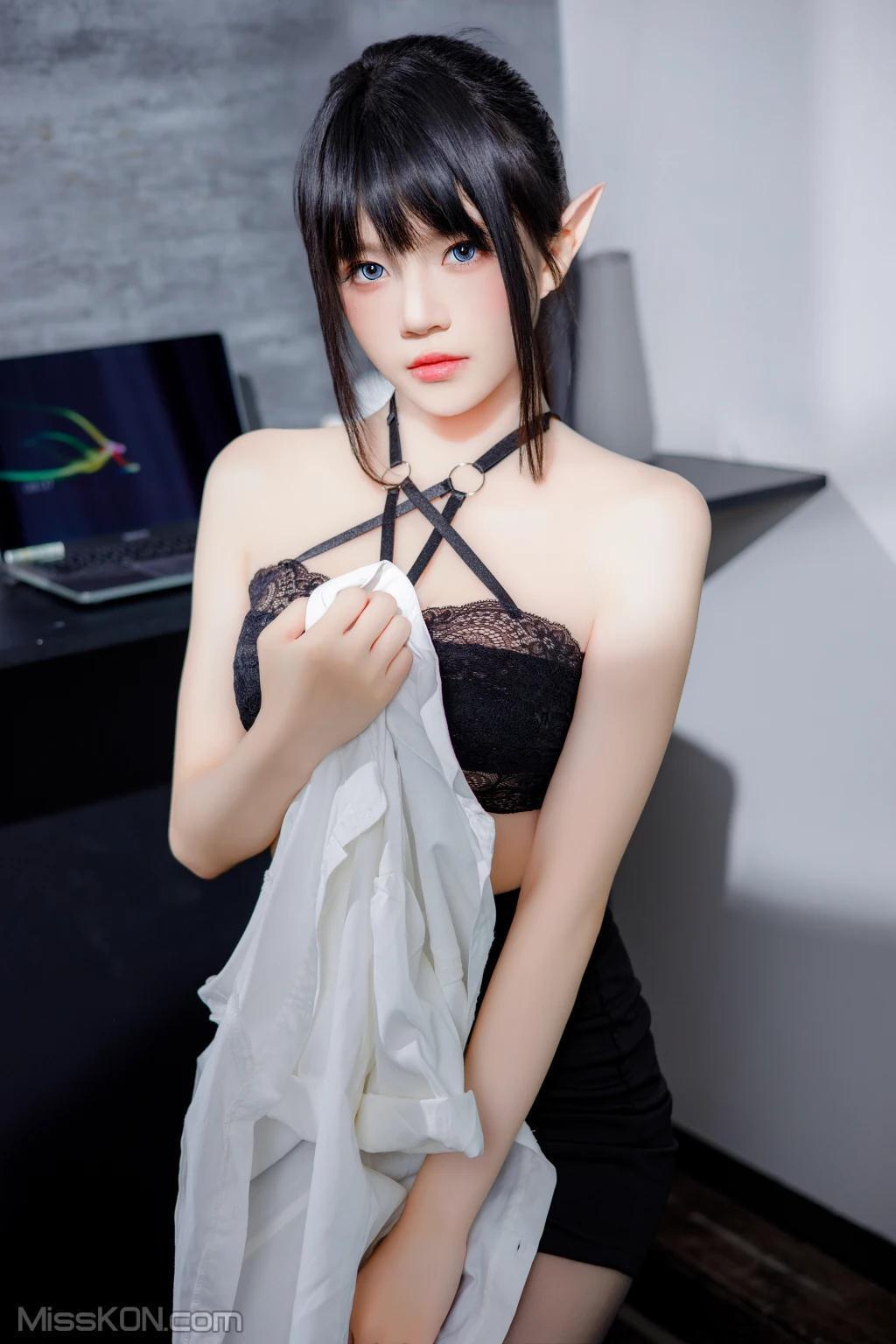 Coser@桜桃喵: 精灵OL (46 photos)(22)