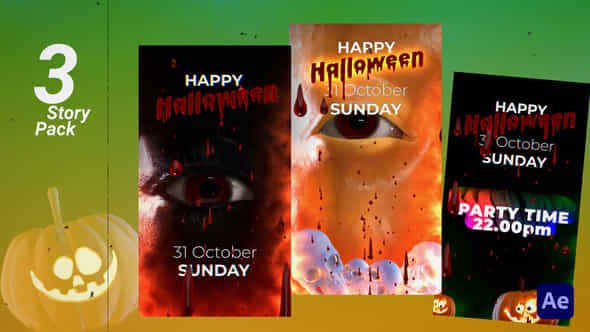 Halloween Story Pack - VideoHive 48146799