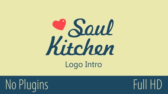 Soul Kitchen Logo Intro - VideoHive 14484085