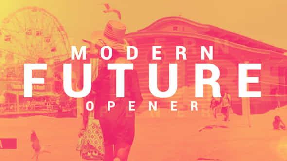 Modern Future Opener - VideoHive 23443313