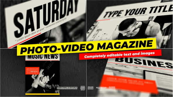 Photo and Video - Magazine - VideoHive 2935557