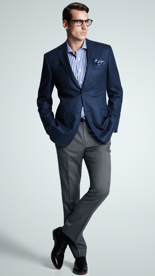 MALE MODELS IN SUITS: XANDER EVITTS for ANTHONY SQUIRES