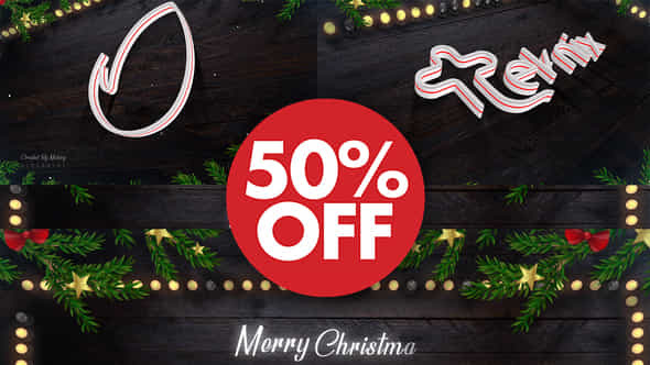 Christmas Logo Intro - VideoHive 25197997