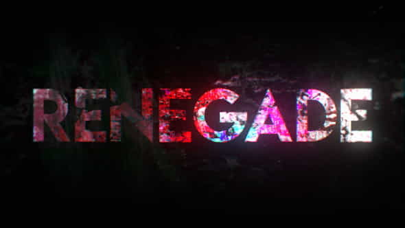 Renegade Grunge Opener - VideoHive 23106697