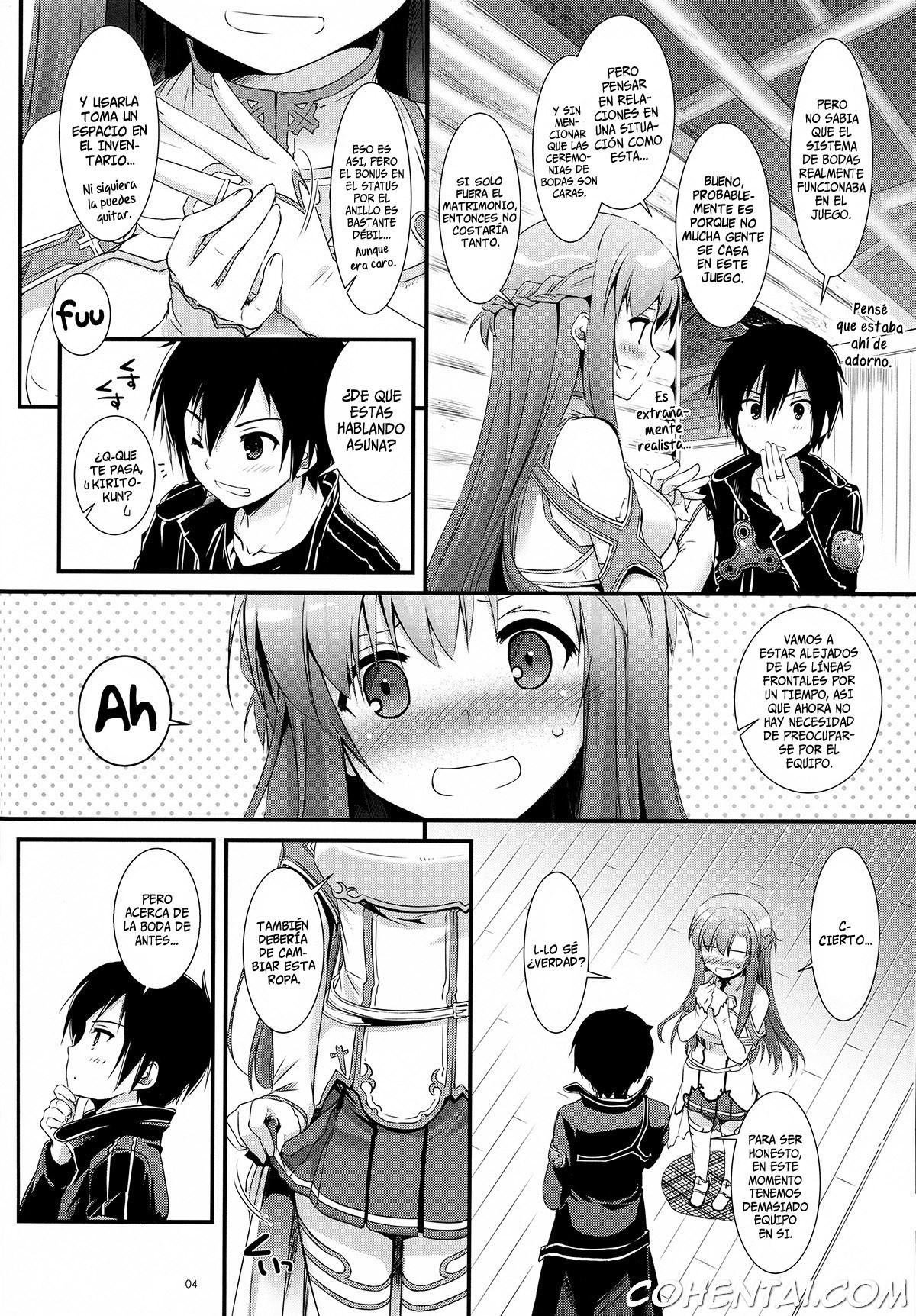 D.L. action 71 (Sword Art Online) xxx comics manga porno doujin hentai español sexo 