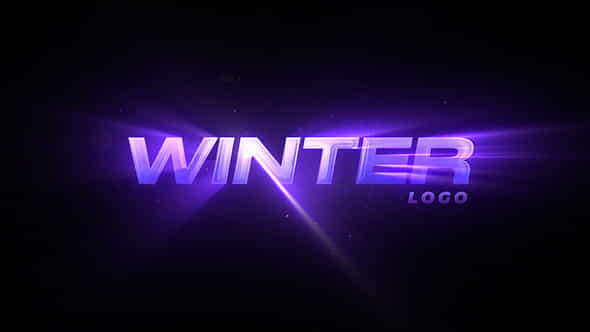 Winter Logo - VideoHive 41928283