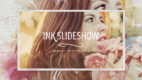 Ink SlideshowRomantic MemoriesWedding Photo AlbumVintage - VideoHive 20859195
