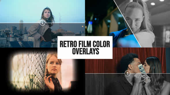 Retro Film Color Overlays | VideoHive 52685274