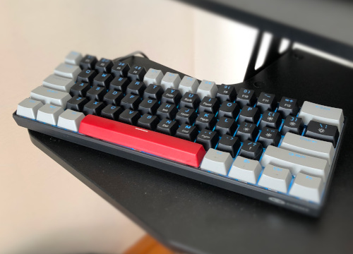 Mechanical keyboard, 61 keys