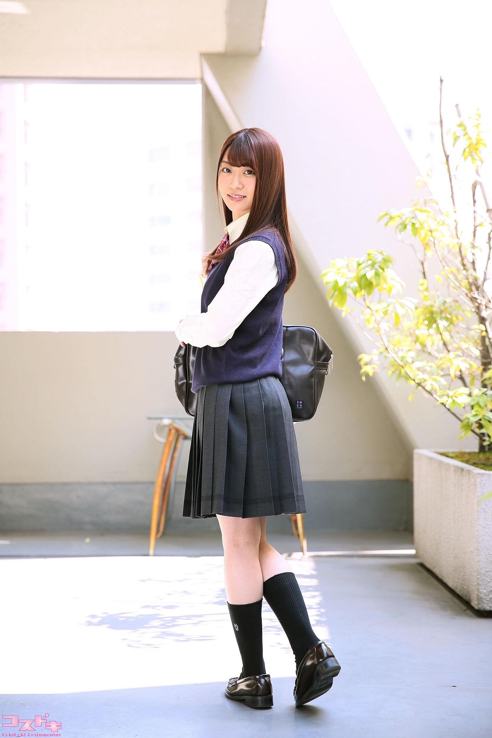 [Cosdoki] 笠木いちか Ichika Kasagi kasagiichika_pic_seifuku2(4)