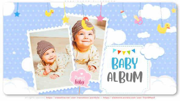 Baby Album Slideshow - VideoHive 35002531