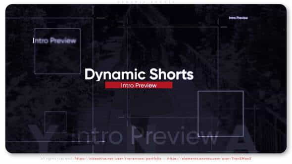 Dynamic Shorts - VideoHive 34285649