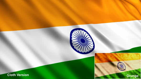 India Flags - VideoHive 23613134