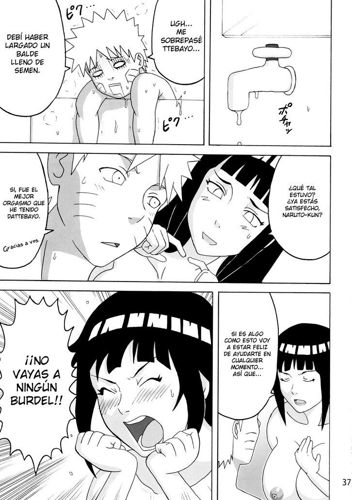 First Time Soap Girl – Hinata y Naruto - 37