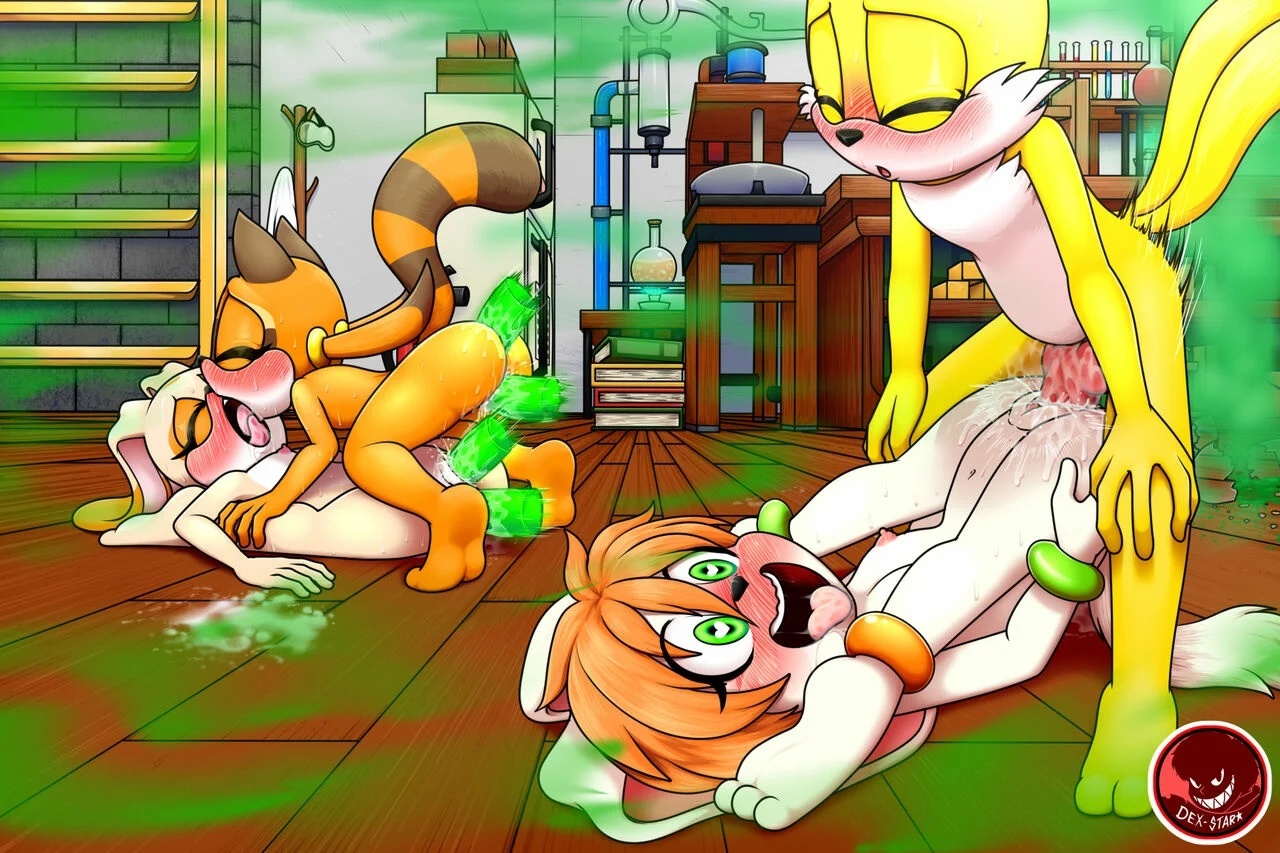 Tails having Fun with Marine Cream and Milla - 2