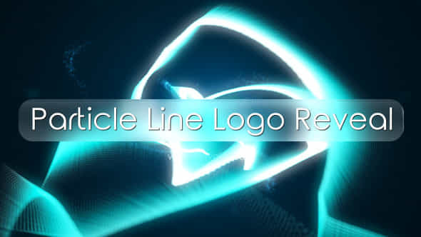 Particle Line Logo - VideoHive 12822752