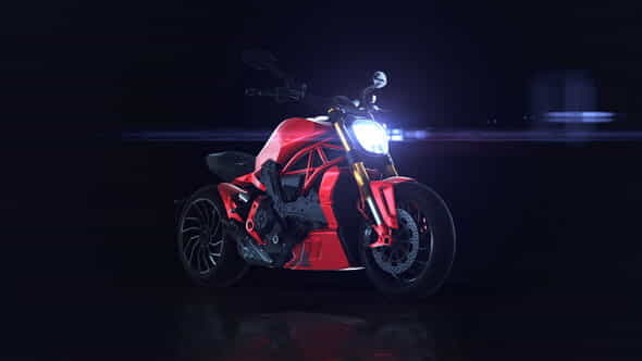 Motorcycle Reveal - VideoHive 24634902