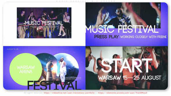 Music Festival Big Opener - VideoHive 53866874