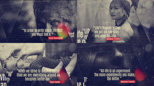 History Quotes Slideshow - VideoHive 43720606