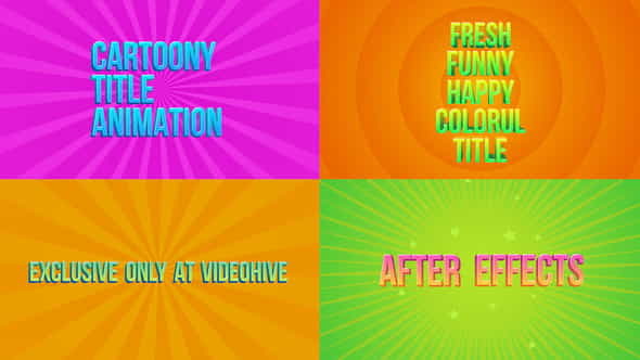 Candy Titles - VideoHive 22590467