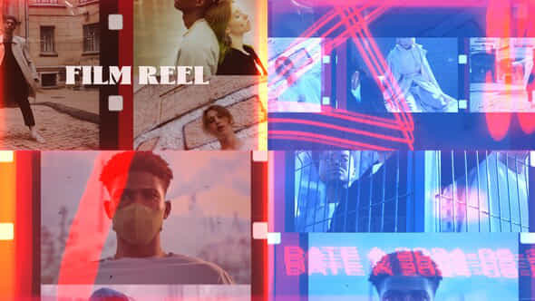 Stylish Old Film Leader Opener Timeless Nostalgic Intro Slideshow For Premiere Pro - VideoHive 55274755