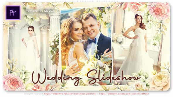 Flourish Wedding Slideshow - VideoHive 36037860