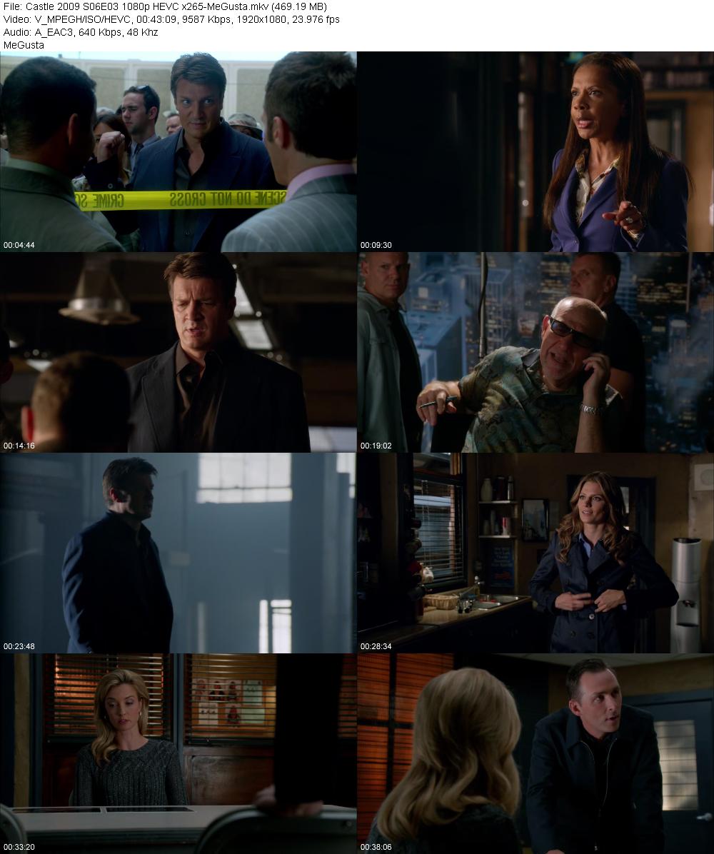 Castle 2009 S06E03 1080p HEVC x265 MeGusta