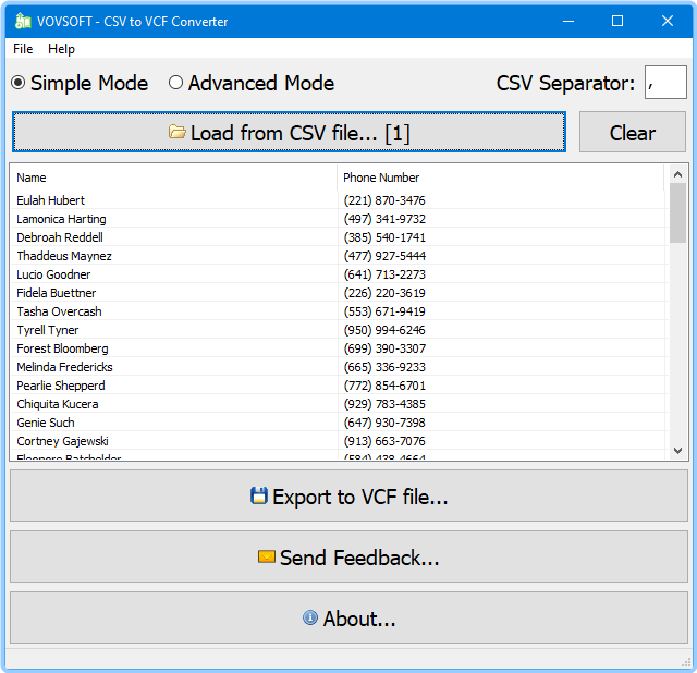 VovSoft CSV To VCF Converter 3.2 5kdid4Sx_o