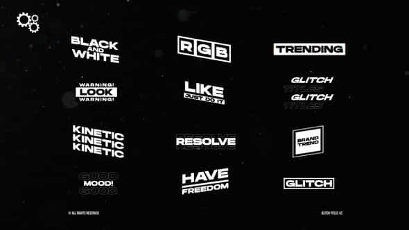 Glitch Titles V2 After Effects - VideoHive 49576202