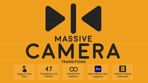 Massive Camera Transitions - VideoHive 44534667